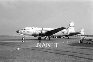 Orig LARGE Aircraft Negative 0 272547 USAF DOUGLAS C 54 BLACKBUSHE 23NOV57 #46