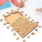100-Piece Cat Shaped Wooden Jigsaw Puzzle Perfect Gift for Cat Lovers Fast