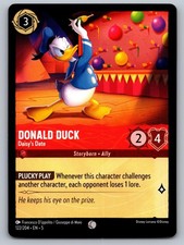 Donald Duck - Daisy's Date 122/204 Common Shimmering Skies Lorcana Near Mint
