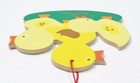 Erzgebirge Germany Baby Chicks Bird Wooden Wood Fretwork Vintage Easter Ornament — photo 10