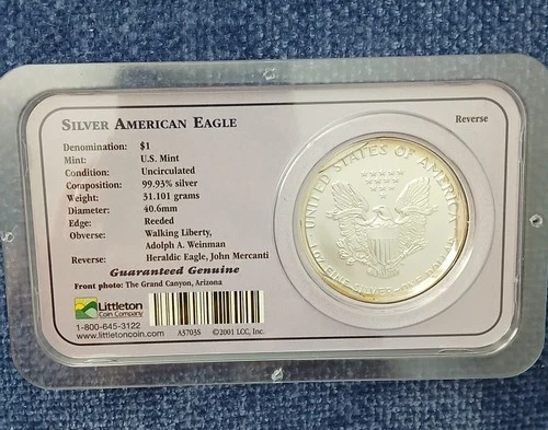 1993 Uncirculated 1oz Silver Eagle