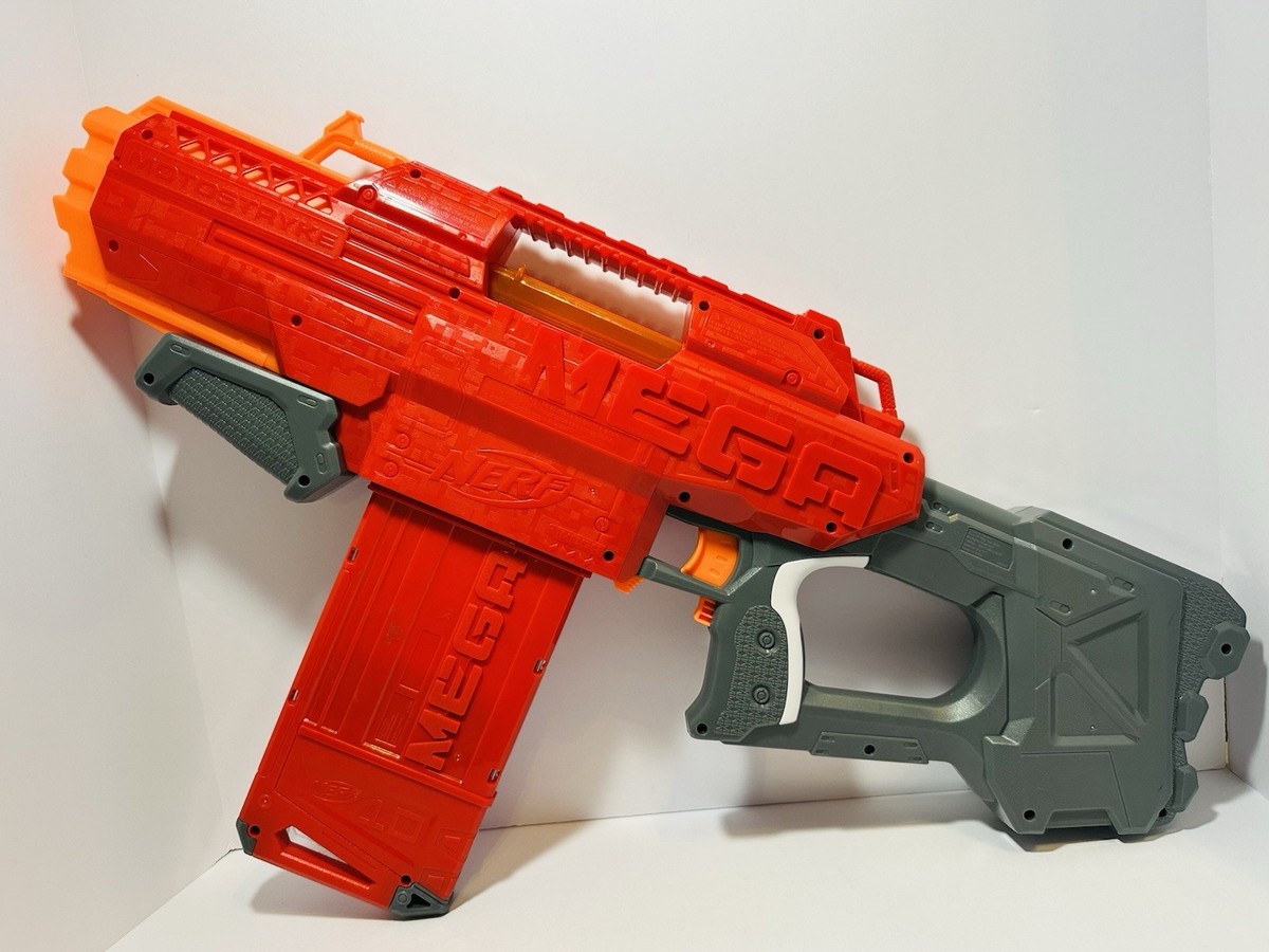 NERF Mega Motostryke Motorized 10 Dart Blaster Tested E6473 - 20