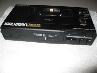 Sony Walkman Professional WM-D6C Kassetten-Player - Schwarz