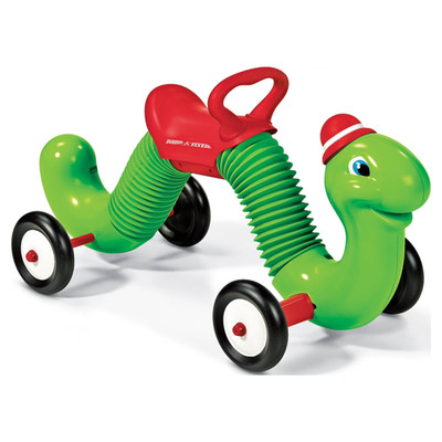 Indoor Outdoor Classic Bounce and Go Ride-on Inchworm Kids Playing Toddler Toy