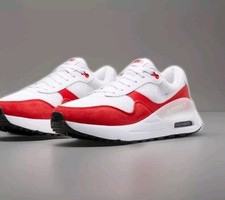 Mens Nike Air Max Systm White / University Red Choose Your Size 11.5 & 14