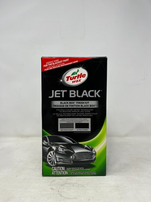#ad Turtle Wax Jet Black Black Box Finish Kit $50.00