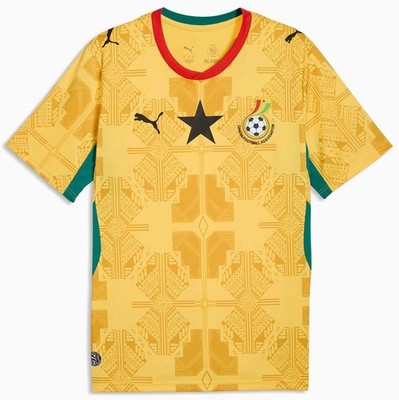 Puma Ghana Auswärtstrikot GFA Away Shirt Black Stars Jersey WM AfricaCup M - 3XL
