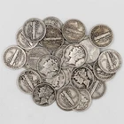 Mercury Dimes 1916-1945 90% Silver Coin Lot Circulated Choose How Many FREE SHIP