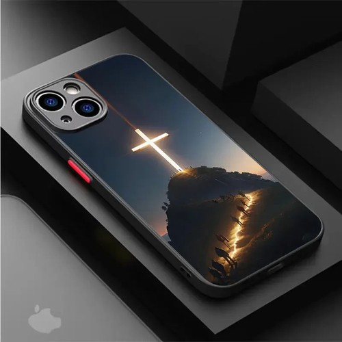 Verse of The Christian Bible Jesus Phone Case For iPhone 16 15 14 13 11 12 Pro M - Photo 21 sur 82