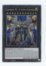 Yugioh Number 93: Utopia Kaiser BLHR-EN093 Secret Rare 1st Edition NM