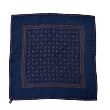 Christian Dior Silk Pocket Square Mini Scarf Good Condition