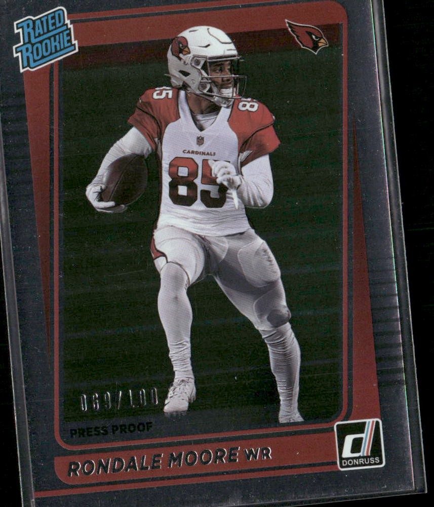 2021 Donruss #270 Rondale Moore Press Proof Silver #/100