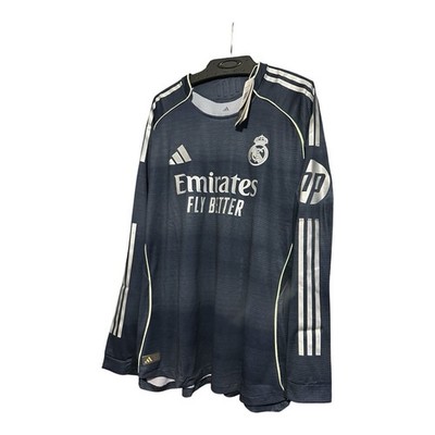 Adidas Real Madrid Jersey Men's Large 25/26 Long Sleeve HP JP3939