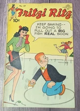 Fritzi Ritz #27 1953 - Early Charles Schulz Peanuts Snoopy appearance! Nancy