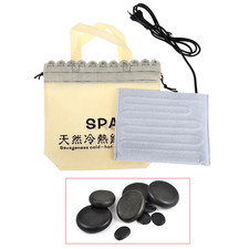 Rocks Massage Stone Warmer Heater Electric Heating Bag Body SPA Relax Pain Relie