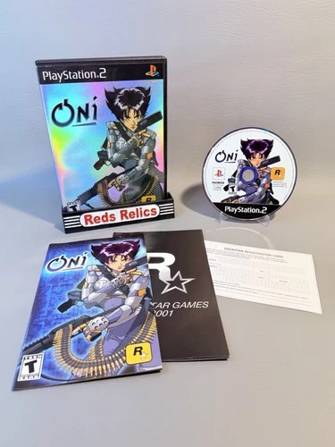Oni (Sony PlayStation 2, 2001) CIB - Near Mint Condition