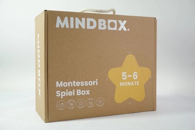Mindbox Montessori Spiel Box 5-6 Monate Lernspielzeug für Kinder