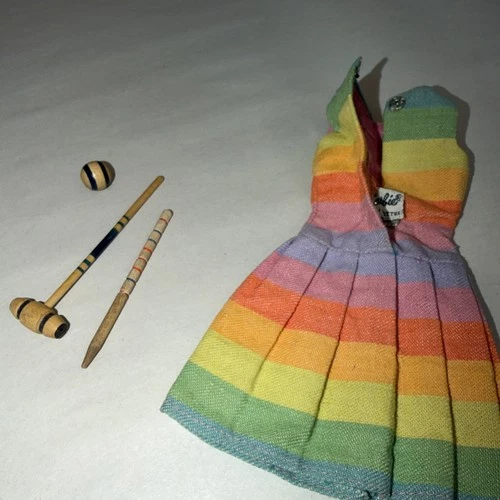 Barbie Vintage Playset - Dress and Croquette Set #1619