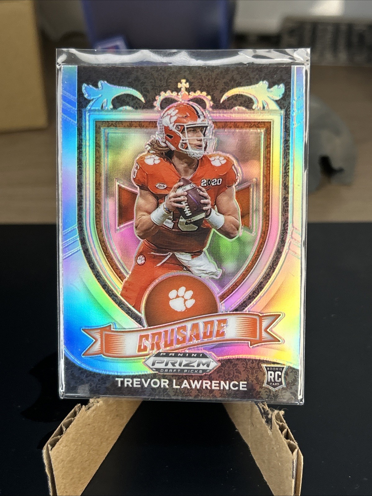 2021 Panini Prizm Draft Picks - Crusade Trevor Lawrence #161 (RC)