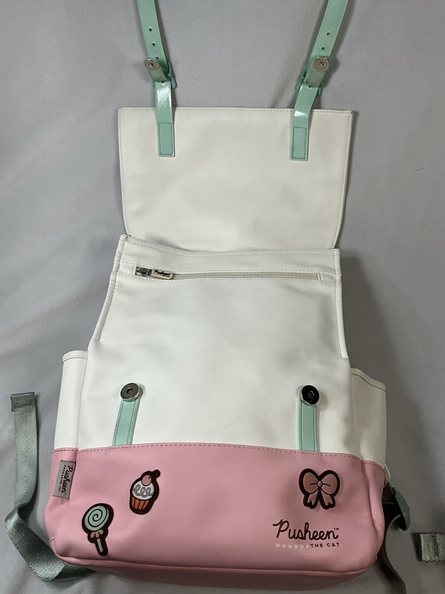 Pusheen Cat Backpack Rose Collection School Bag Rucksack 