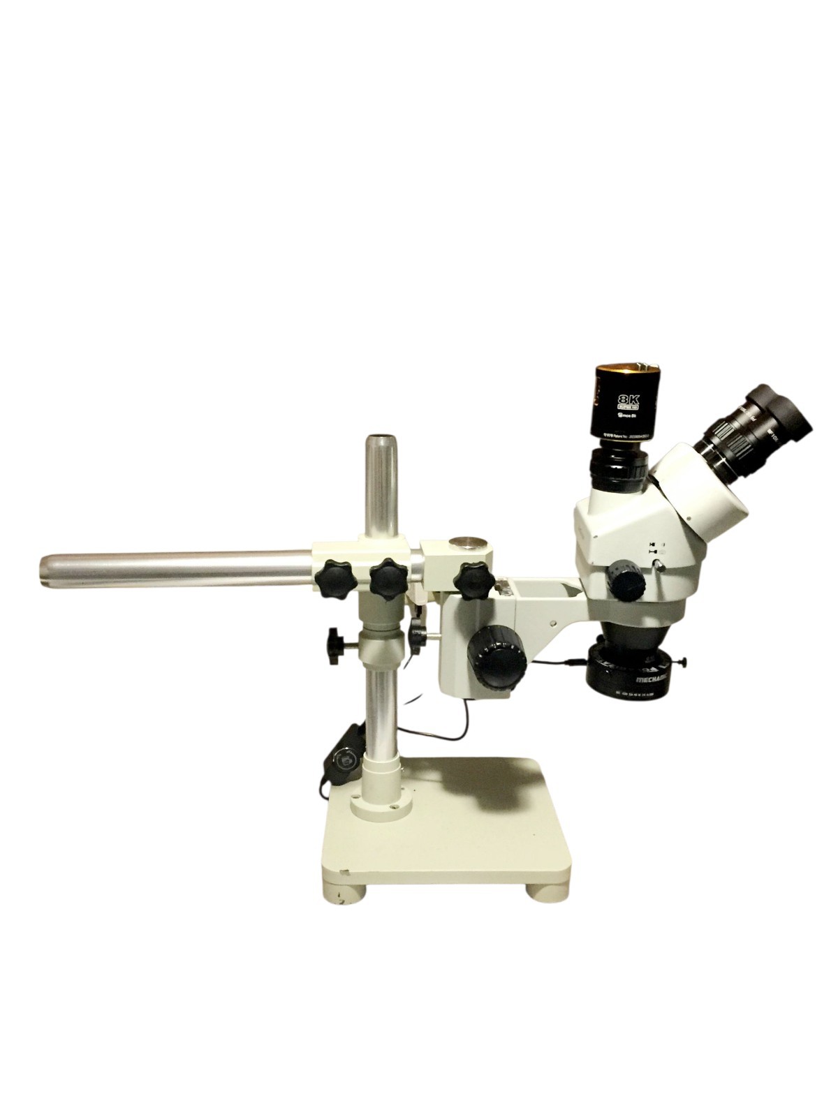 Amscope Trinocular Boom Stereo Zoom Microscope Polorizing Ri