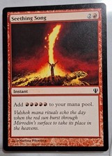 Seething Song Regular Magic The Gathering Card LP