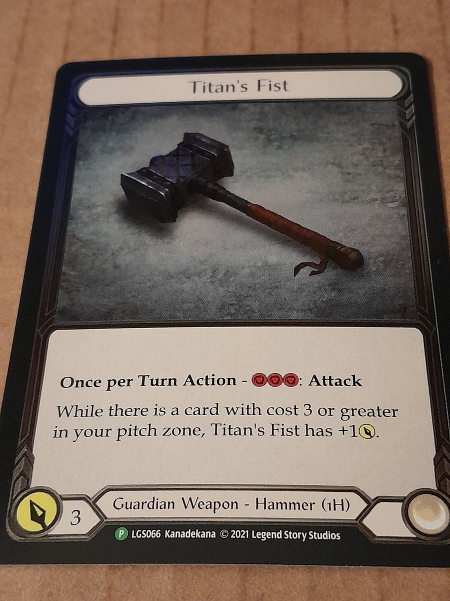 Flesh and Blood TCG Titan's Fist Flesh and Blood TCG Promos LGS066