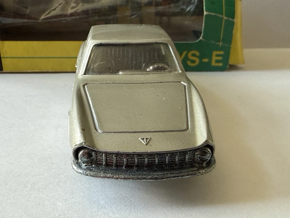 Ghia V 280 Politoys Export No. 550 1:43 Scale Diecast Silver Made In Italy - Image 3 of 4