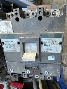 GE - TJJ436400 - IND. CIRCUIT BREAKER W/ 400A TRIP UNIT - 3 POLE/600 VAC/400A