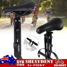AU Bike Front Mounted Child Seat Kids Top Tube Bicycle Detachable Child Armrest