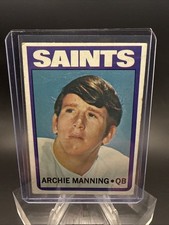 1972 Topps - Archie Manning #55 (RC) Saints