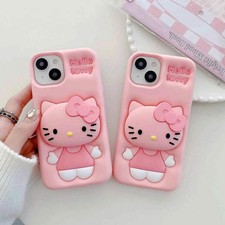 Linda funda de teléfono Hello Kitty para iPhone 17 16 15 14 13 12 11 Pro Max Plus 17Pro H