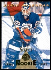 1994-95 Pinnacle Select Rookie Jamie McLennan New York Islanders #189