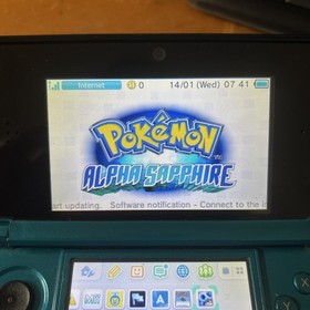 Jp Nintendo 3ds Changed To English W/ Hshop Pokemon Bank & Load Of Pokemon Games