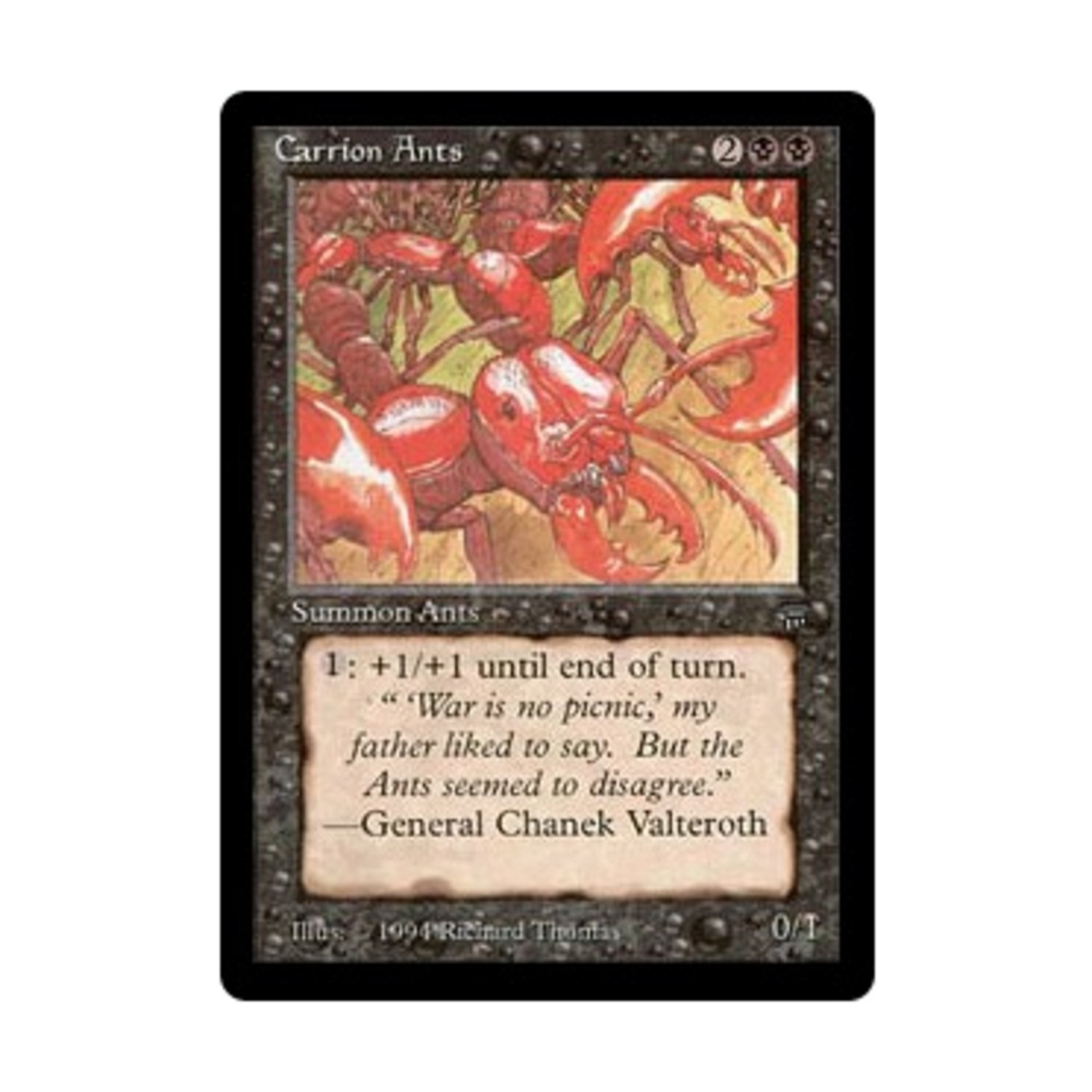 WOTC MtG Legends Carrion Ants (R) EX