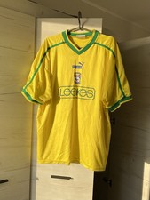 Puma Soccer Jersey 2002-03 Cardiff City Away Yellow Excellent Condition Vintage