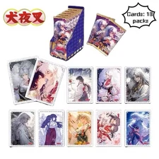 Inuyasha Trading Card Game CCG Premium Collector's 18 Pack Booster Box new
