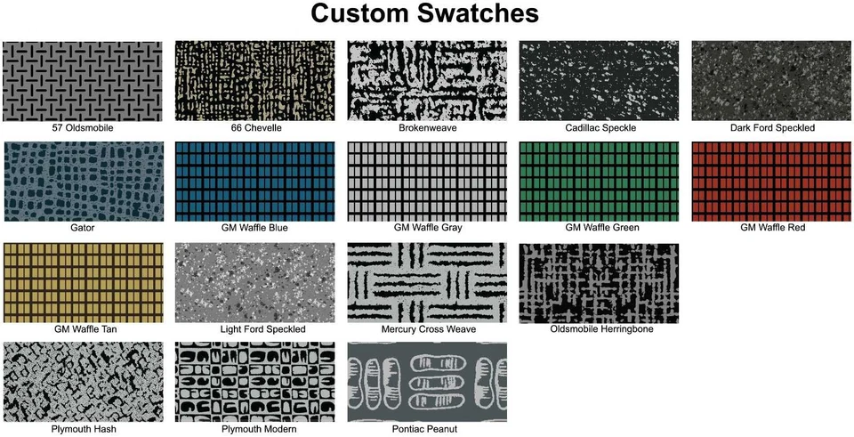 Tablero de panel lateral de maletero para Cadillac Fleetwood 1959 tablero de panel impreso de 4 puertas tostado Foto 3 de 4
