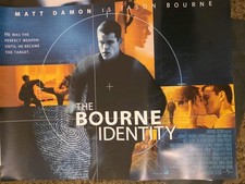 The Bourne Identity Original UK Mini Quad Movie Poster - 16" x 12"