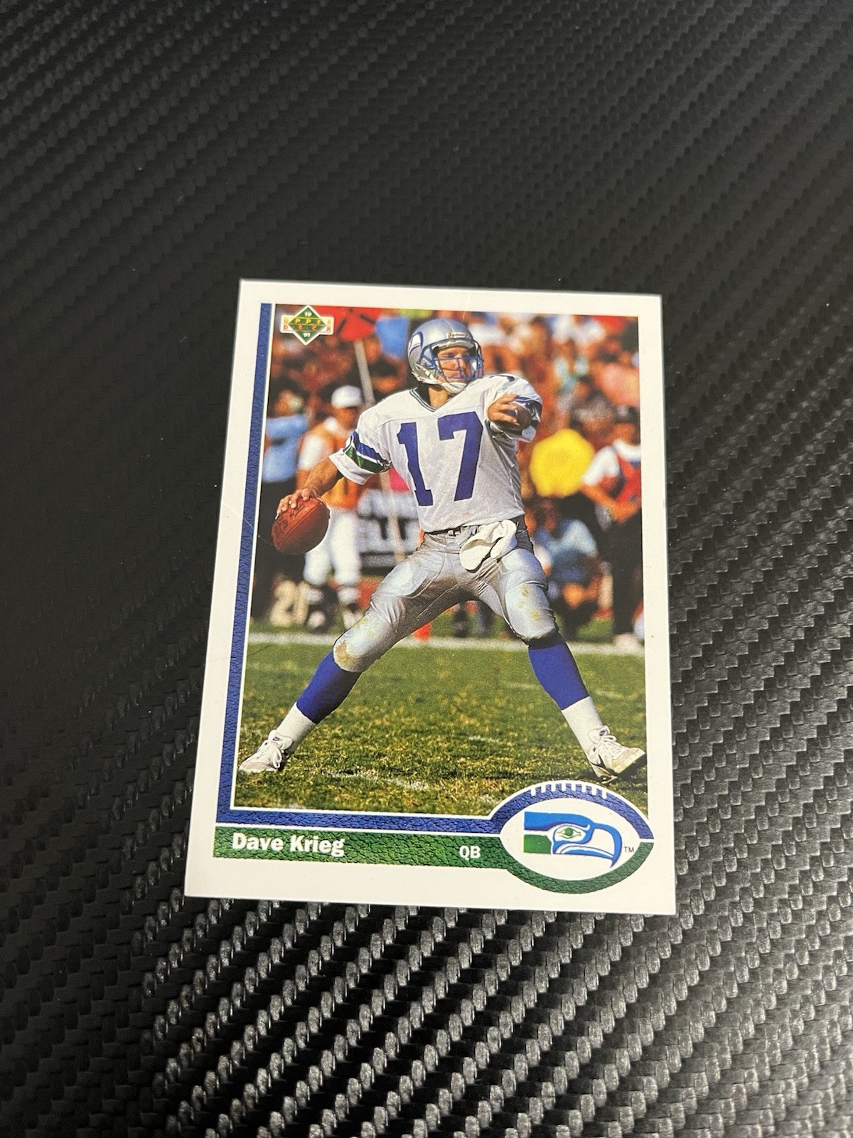 1991 Upper Deck Dave Krieg #170 Football Card