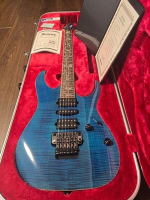 Ibanez j.custom RG8570Z RBS Royal Blue Sapphire Electric Guitar | eBay