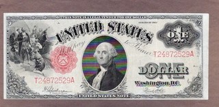 1917 $1 Legal Tender Note Fr39 High Grade Minimally Circulated NICE!!