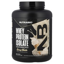 Whey Protein Isolate, Creamy Vanilla, 5 lb (2...