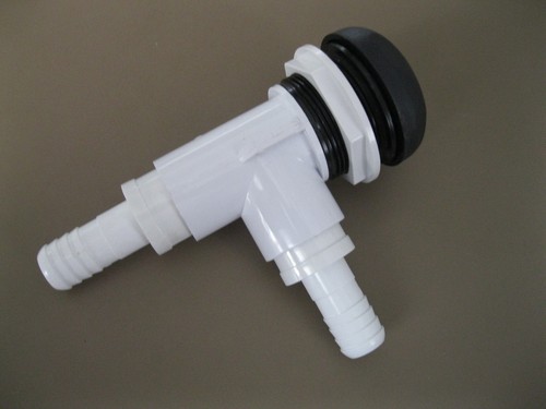 Hot Tub Spa Part Set of (2) 1' Street X 3/4" Barb Fitting for Waterfall Control - Picture 6 of 8