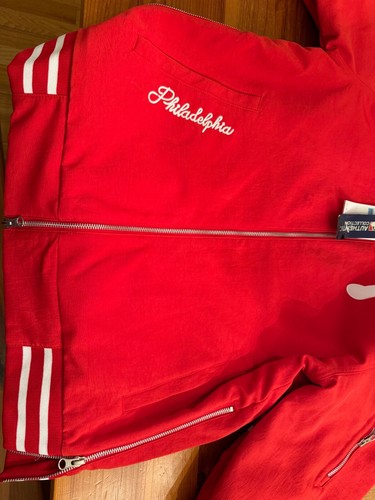Philadelphia Phillies Nike Authentic Collection Full-Zip Bomber Jacket Men's MLB - Picture 5 of 7