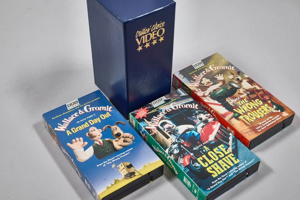 Vintage VHS. Wallace and Gromit. Critics Choice Boxed Set. - Image 2 of 4