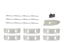 1967 1968 Mustang Rocker Panel molding Hardware Clips Set Left Side Dii - MCLP8