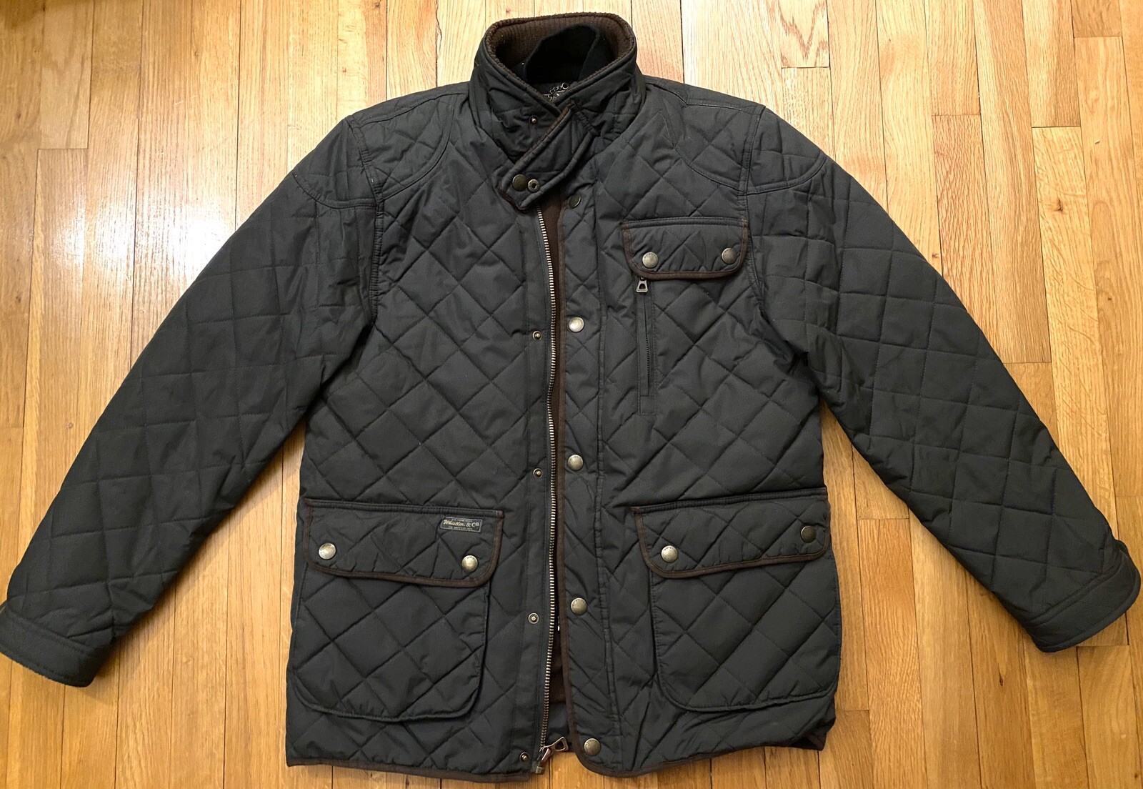 J. Whistler Diamond Quilted Jacket Water Resistant Sh… Gem