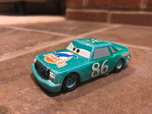 green dinoco chick hicks