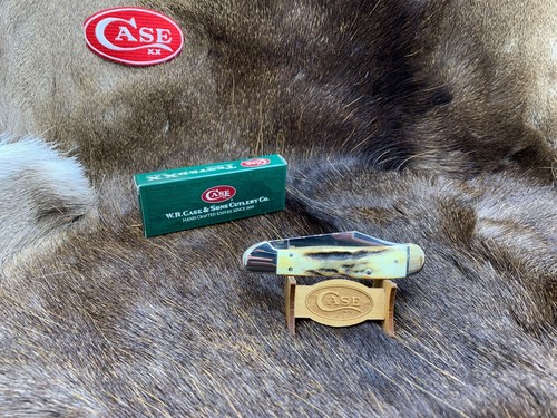 1998 Case Long Tailed "C" Copperlock Knife Genuine Stag Handles Mint Box 1231 - Picture 16 of 16